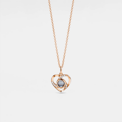 Heart Custom Photo Necklace